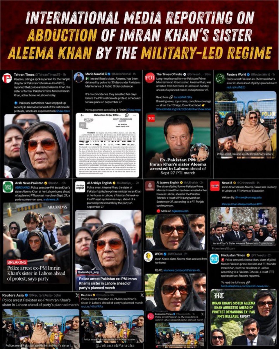 agentjay2009's tweet photo. Our country is in international news for either security incidents or for the illegal abductions by law enforcement agencies. Whoever is in Asim Munir’s close circles shall realize the harm they are all bringing to the country and work on stopping the fascism. 

Pakistan deserves better headlines! 

#ستمبر27_فیصلہ_کن_مارچ