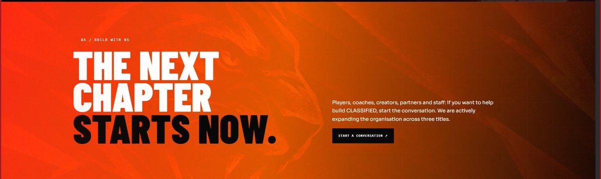trevey33's tweet photo. Pro Org staff recruitment #Classified https://t.co/PpQWmmGfAr