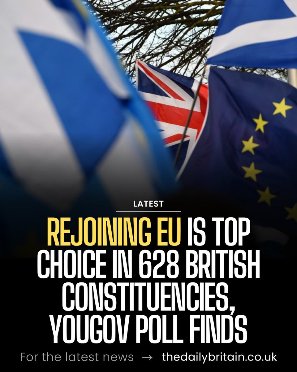 dailybritainonx's tweet photo. Membership leads in 628 seats. In the other four, “don’t know” comes first. https://t.co/j2Q2axLi3A