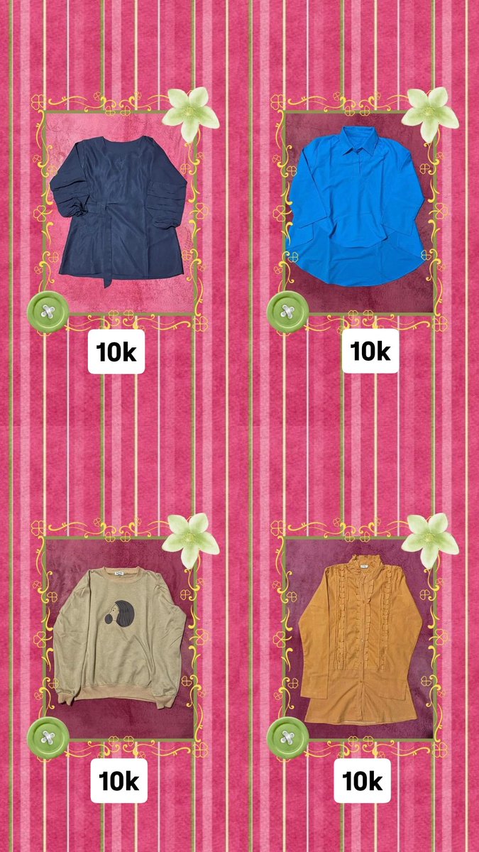 hamptouns's tweet photo. hiii, aku jual baju preloved pribadi yaa 💃💃🤗🤗 bisa tanya tanya dulu untuk detail dll. co by oren ya atau split pay 💸💸🍊🍊 https://t.co/eWk9uwqiEa
