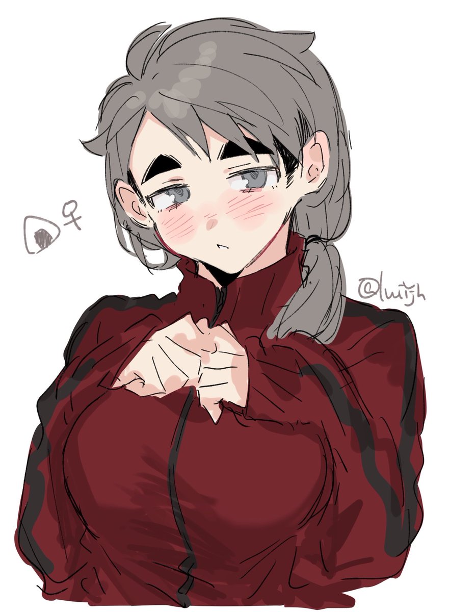 IwiYjh's tweet photo. ♀おてゃむくゅらくがき供養🍙
※女体化・TS https://t.co/LRUOn9fDH3