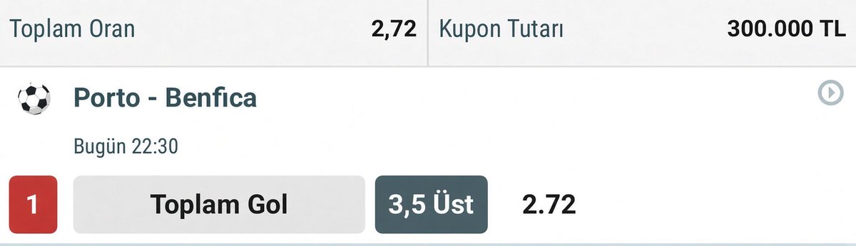 forumcubabaa's tweet photo. Portekiz bülteninde 4 gol üzerine yüksek hacimli ciddi bir bahis girişi tespit ettik. 
Biz fırsatı yakaladık, siz de değerlendirin! https://t.co/aUfF4dvBnP