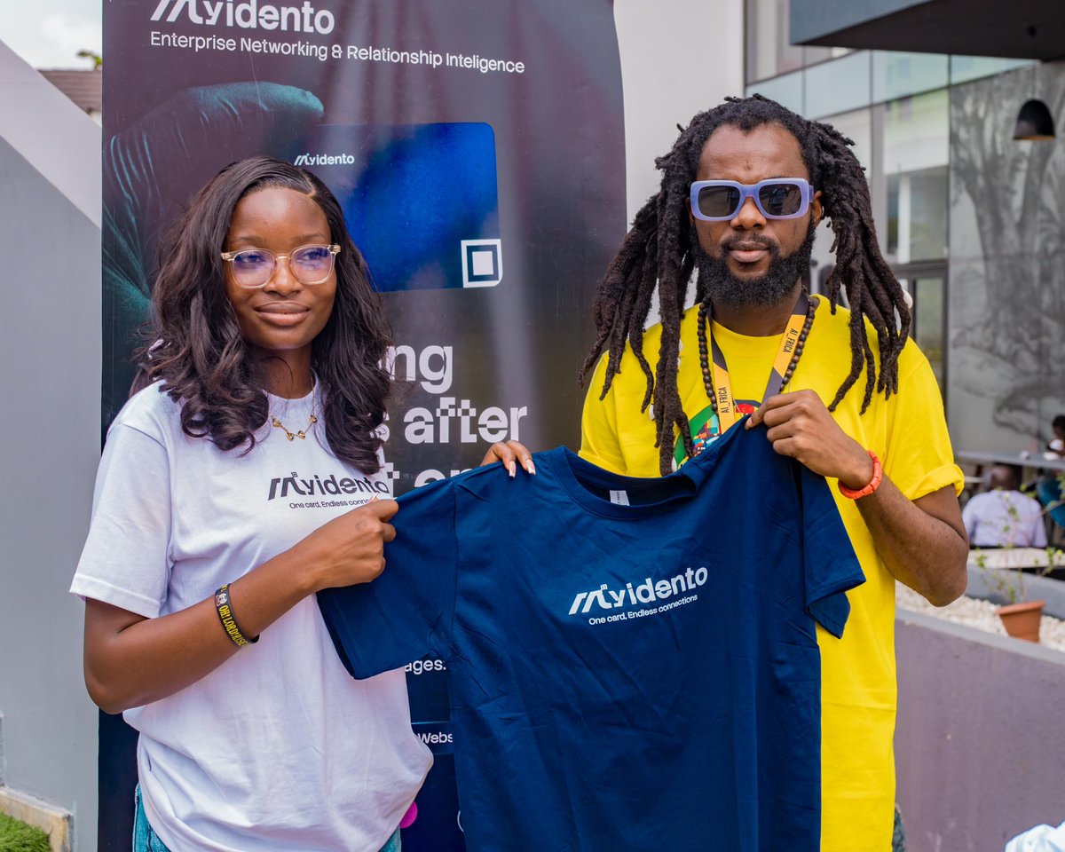 myidento's tweet photo. Good conversations. New faces. Shared ideas.

That’s what makes rooms like this worth showing up for.

The MyIdento team is at NAIFF connecting with the people building what’s next.

Come find us.

#MyIdento #NAIFF #Networking #AIfrica #TechNigeria https://t.co/HL5qup4F6L