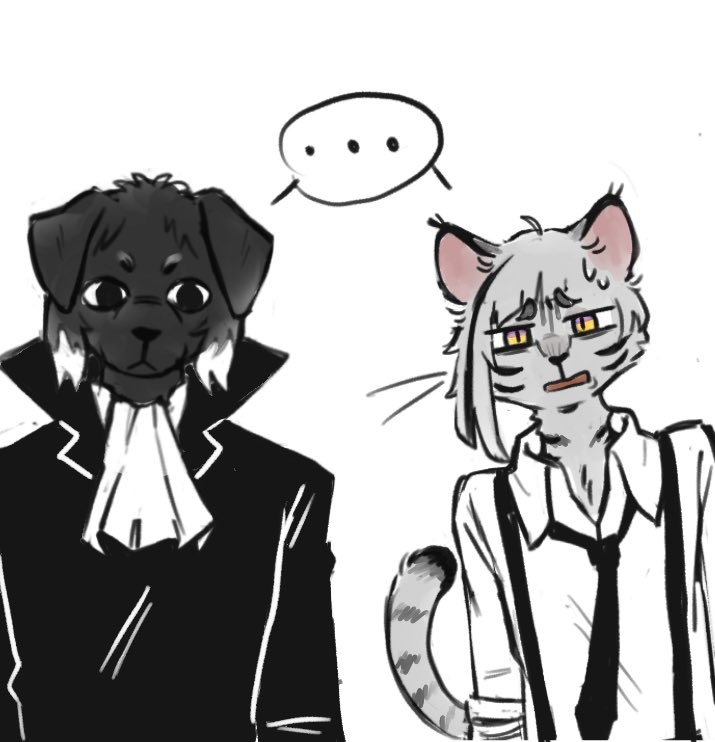 bsdhousecat's tweet photo. Scruffed pt.2 (1/2)
#BSD #sskk #shinsoukoku https://t.co/MqFzWoVjIm