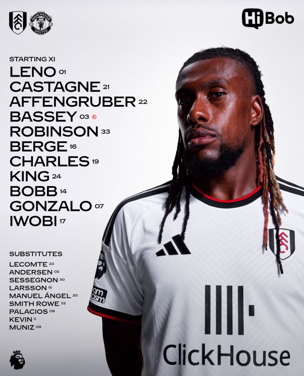 BlancosAway's tweet photo. Very happy with that Fulham lineup. Affengruber and the Charles/Berge combo were must starts.

Mbeumo and Rashford in behind Castagne and Robinson will be the game-plan. That worries me. 

Muniz and Palaicos unlucky to miss out. Should see them come on for #FFC. https://t.co/SsE8L38iEK