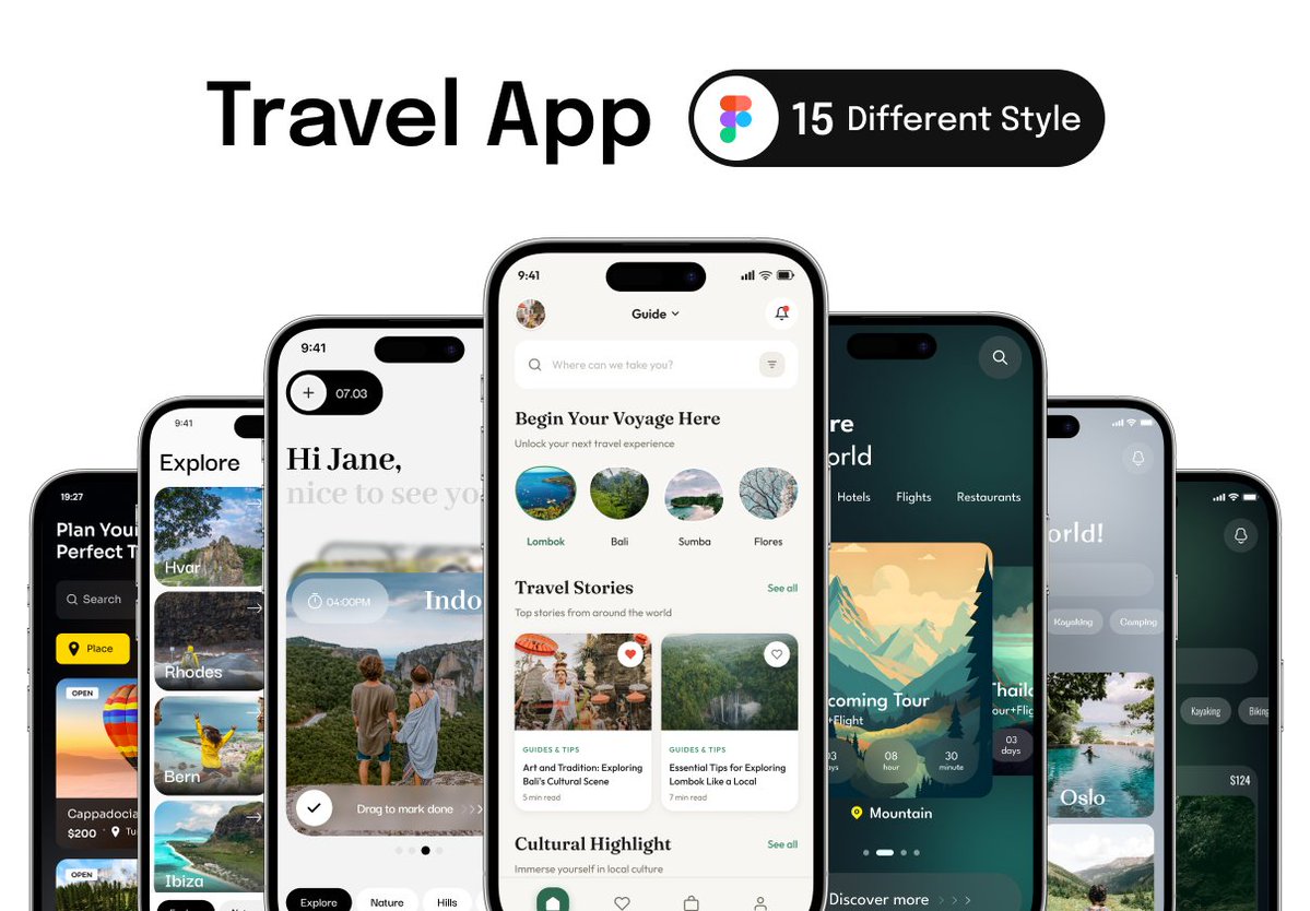 olivepalui's tweet photo. 🚀Travel App UI kits for your Homepage!

🔗Get now 〰️ https://t.co/Cz8JVVaLO6

#uiux #uidesign #appdesign #travelapp #uikit #travelui #ux #ios #figmadesign #aidesign https://t.co/rgo7fWb8k5