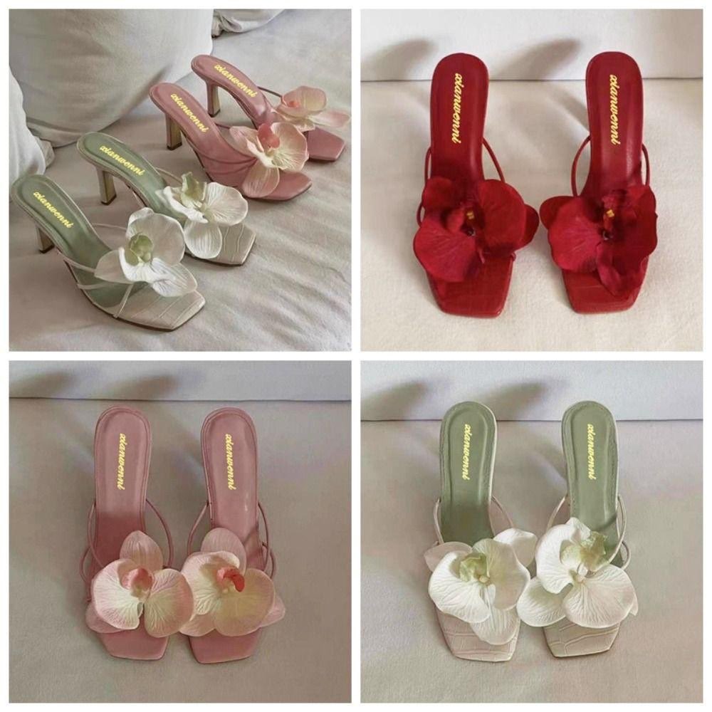 Reaoooooooooo's tweet photo. 🛒👡🍋 ลองดู Jsjjingp รองเท้าแตะส้นสูง, ฤดูร้อนสวมใส่ดอกไม้ Flip Flops, แฟชั่นชายหาดวันหยุด Elegant รองเท้าแตะผู้หญิง Lady ในราคา ฿447 - ฿479 ที่ Shopee https://t.co/DvMKHSVcl7 https://t.co/bLJCN45i3D
