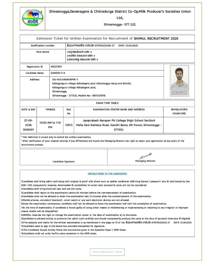 Pavankumariihr's tweet photo. @SumanthBT530120 Please go through some of these other examinations hall ticket of the candidates who are rightful and serious candidates preparing for competitive exams to secure their life. Each opportunity missed is an opportunity snatched from them in building their life. @KEA_karnataka https://t.co/eKR1ewRxM4