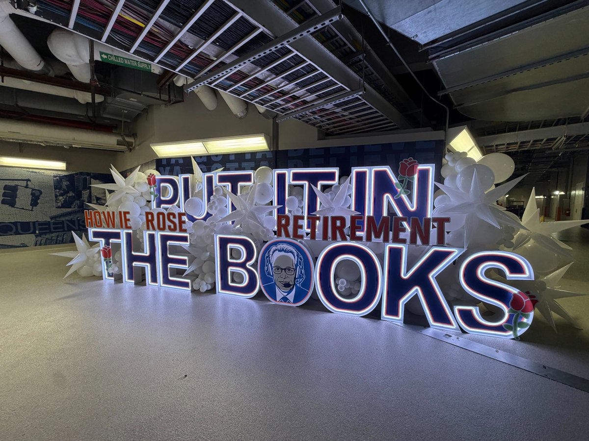 SNY_Mets's tweet photo. The Mets wish Howie Rose a happy retirement 📚 https://t.co/4Y0zME0I89