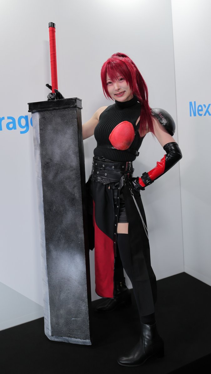 no_thanks_photo's tweet photo. #東京ゲームショウ2026.9.20
#Nextrage ブース
#天世りは @riha_amase
#TGS2026 https://t.co/wyoNoariU3