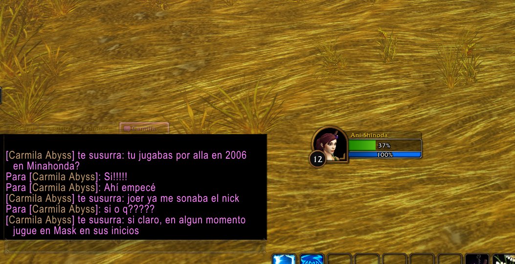 Anishinoda_'s tweet photo. Esto acaba de pasar, alguien me ha reconocido de que jugamos juntos EN 2006. Me ha reconocido por el Nick, veinte años después. Como no voy a adorar este puto juego, cosas como estas no pasan en otros sitios. #Worldofwarcraftforever https://t.co/PXlZdYE8zL