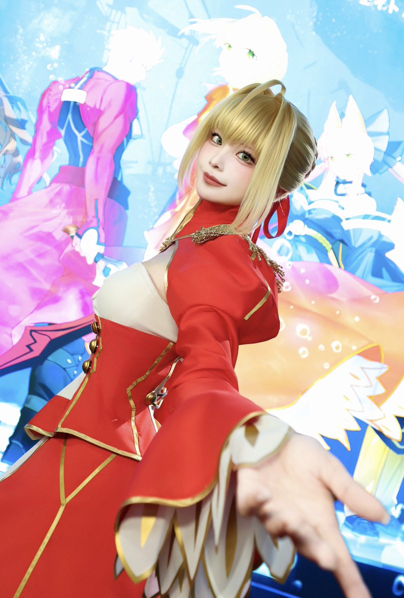 yamo8cos's tweet photo. 答えよ。そなたが余の奏者か？

Fate/EXTRA Record　セイバー
#TGS2026 #FateEX_Record #EXTRAリメイク https://t.co/aYOyoPoGQA
