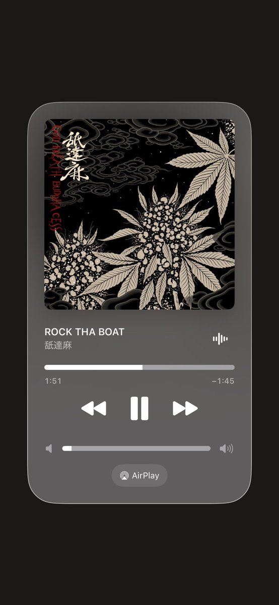 kittysannd's tweet photo. 🎧
#舐達麻 #HIPHOP好きと繋がりたい #日常垢 https://t.co/xG071GeNFH