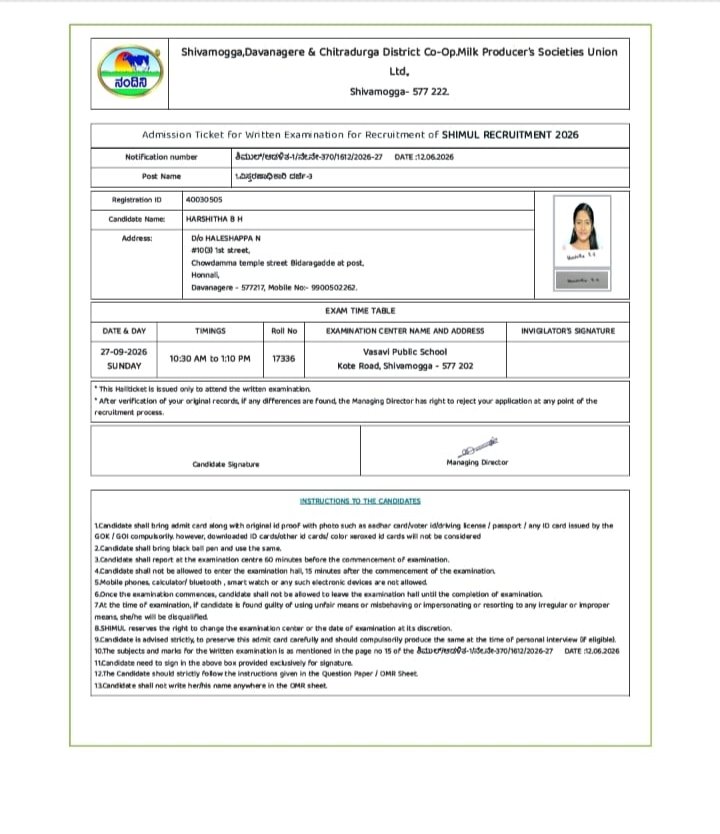 Pavankumariihr's tweet photo. @SumanthBT530120 Please go through some of these other examinations hall ticket of the candidates who are rightful and serious candidates preparing for competitive exams to secure their life. Each opportunity missed is an opportunity snatched from them in building their life. @KEA_karnataka https://t.co/eKR1ewRxM4