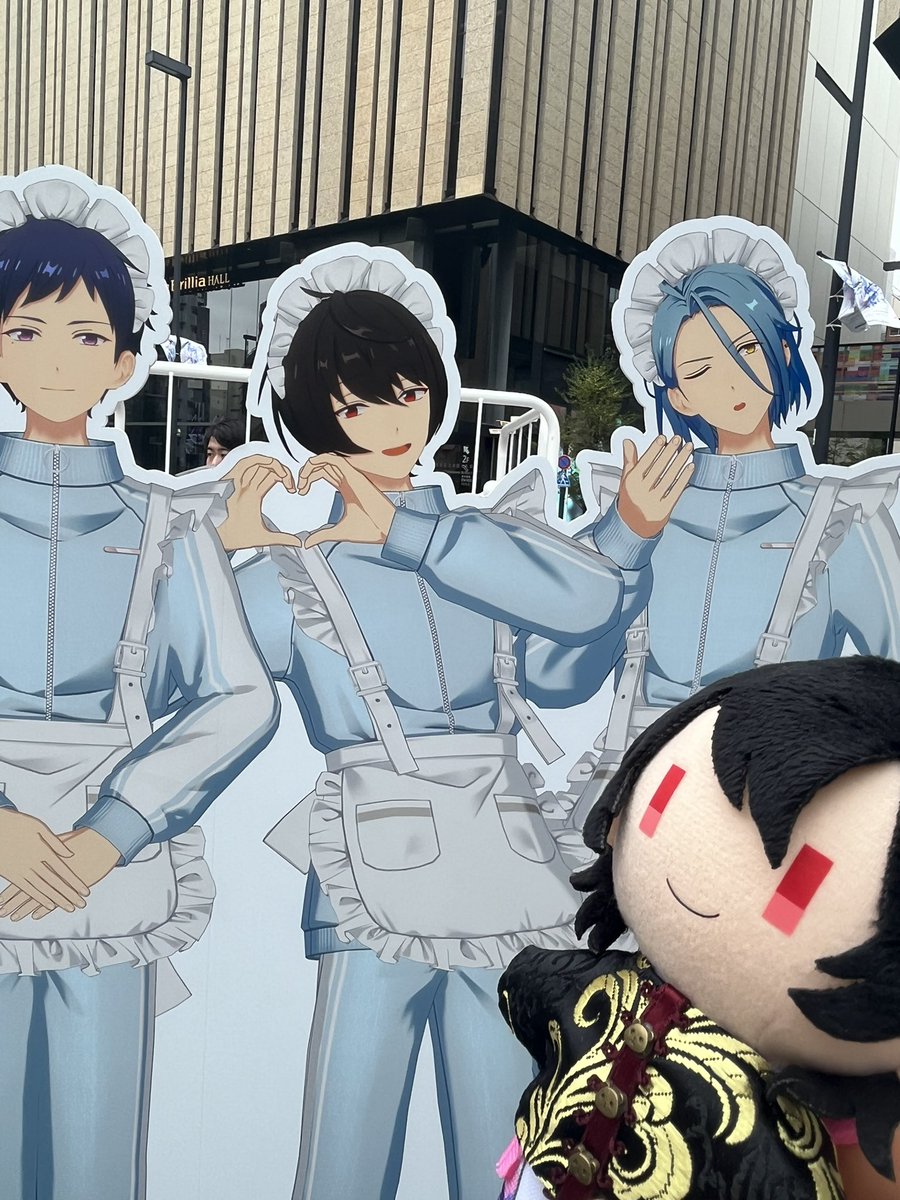 Saki1928's tweet photo. 愛しの弟のメイド服に感動する兄者を置いて、おやすみなさい。明日無事会えますように。 https://t.co/YDiO6xkM4h