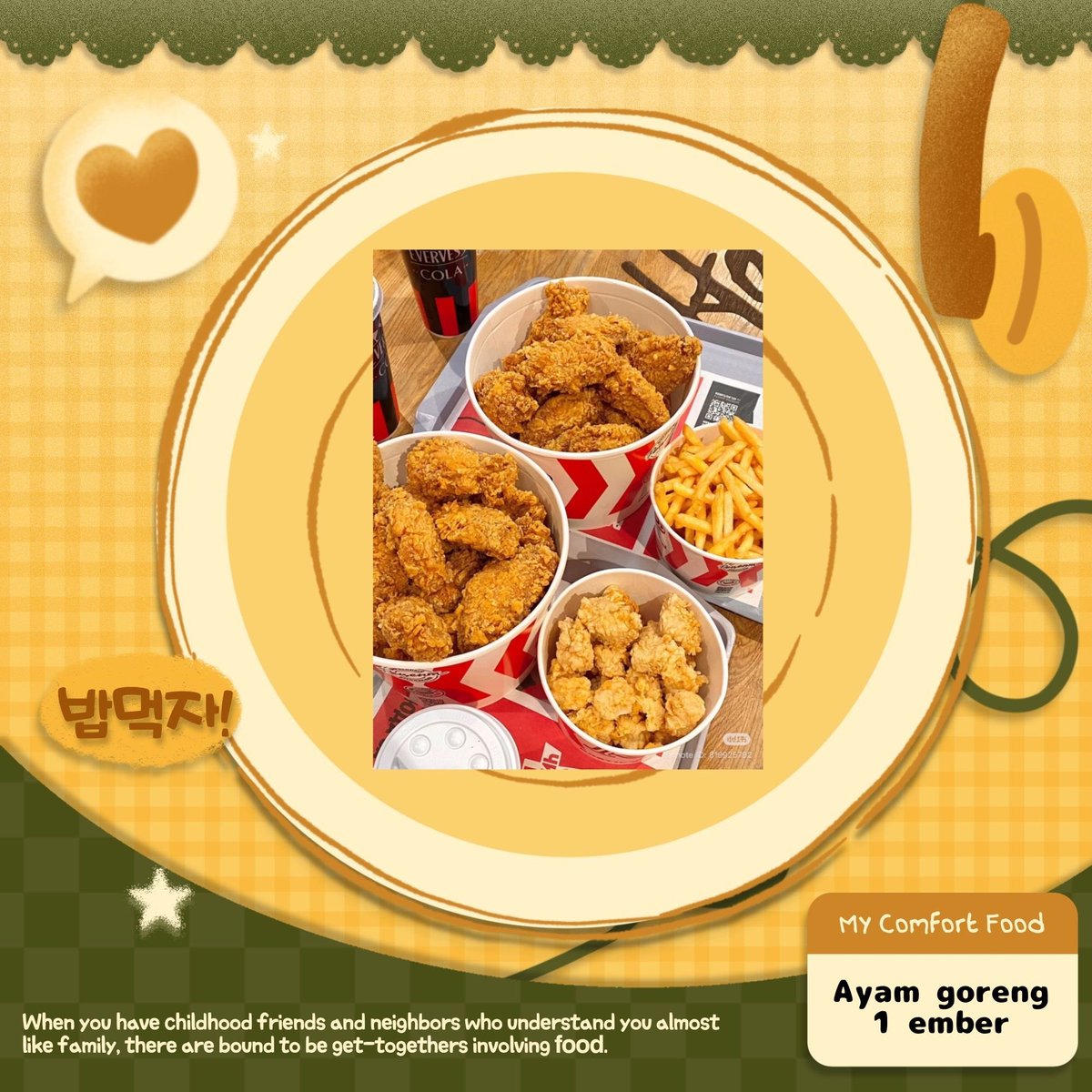 DongneXiaoting's tweet photo. Siapa sih yang enggak suka ayam goreng? Makanan terenak dari surga yang selalu ada di meja dan di setiap acara apapun gak boleh ketinggalan 🤤 https://t.co/nqZXd0g65D