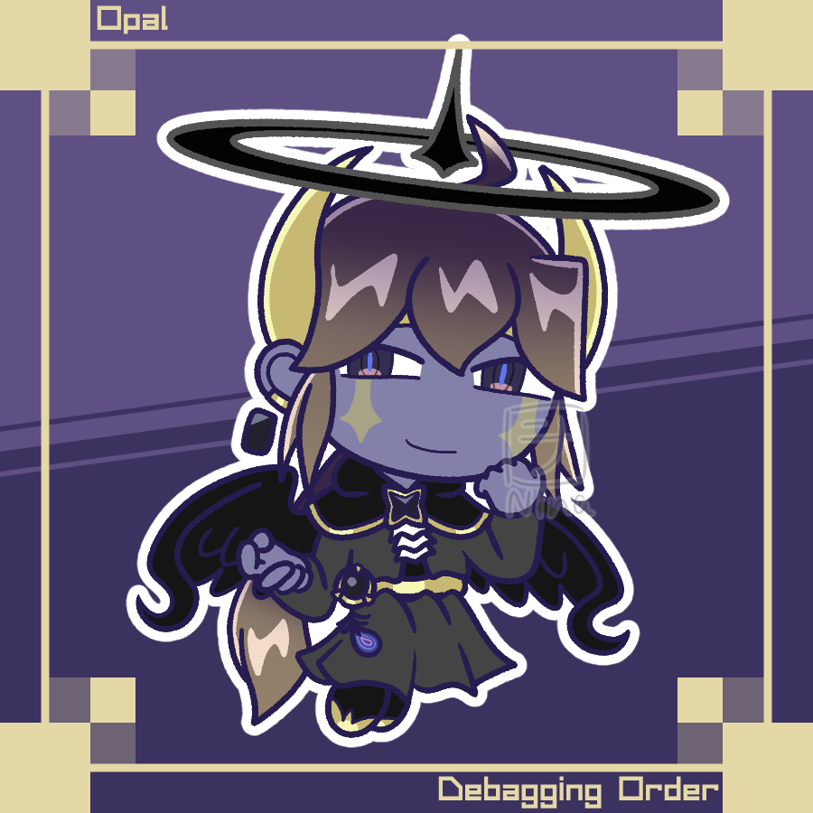 Ninabushi_World's tweet photo. 「悪魔側」の主人公、オパール https://t.co/twOpx6g6MB
