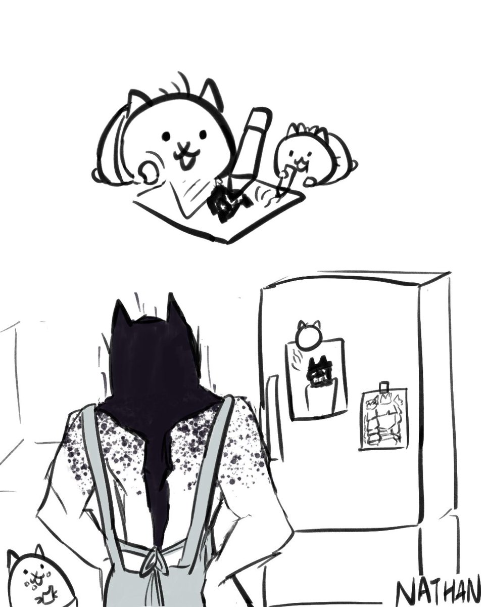 z4thanyz's tweet photo. Proud daddy
#貓咪大戰爭  #thebattlecats #にゃんこ大戦争 https://t.co/M8h7QZdczS
