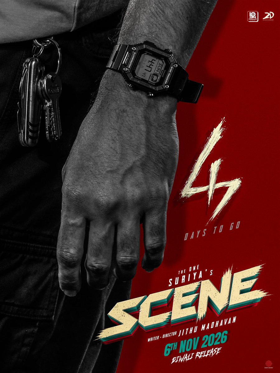 iammoviebuff007's tweet photo. #SCENE - 47 Days To Go..💥 Countdown Poster..⭐ Third Release of #Suriya this year..🔥 https://t.co/wtOtiIiGyk