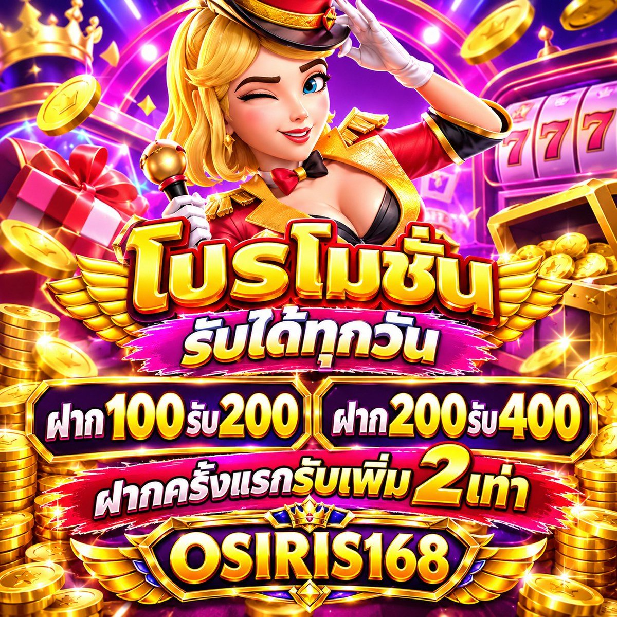GODxENAL's tweet photo. 💵 OSIRIS168 💵

🎁 ฝาก 100 รับ 200 🎁
🎁 ฝาก 200 รับ 400 🎁
✨ เว็บตรง มั่นคง ปลอดภัย ✨
🏆 ฝากยอดแรก ปล่อยแตก 90% 🏆

สมัคร : https://t.co/kHRAA12Caw

#OSIRIS168 #สล็อต𝙥𝙜 #แตกง่าย 
#สล็อตไม่มีขั้นต่ำ #เครดิตฟรี https://t.co/zjLf8TDM82