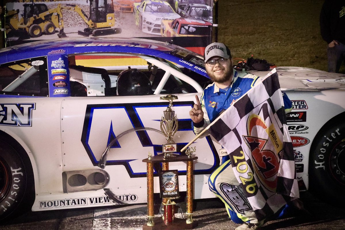 ACTTour's tweet photo. @FreddieKraft Kasey Beattie (pronounced B-at-e) wins the ACT Fall Foliage 200 at White Mountain Motorsports Park https://t.co/4JoUYhpYYe