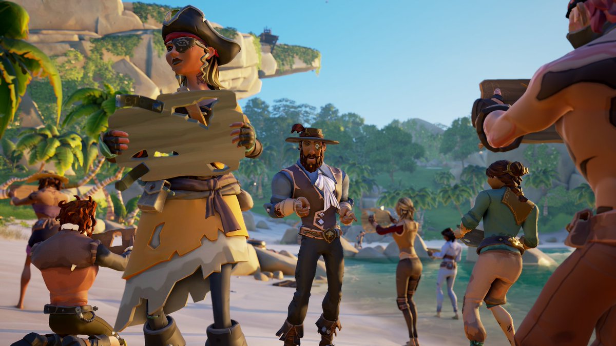 LimesproutTv's tweet photo. Plank Puzzle during the Interactive Tour 🧩

#SotShot @SeaOfThieves #SeaOfThieves https://t.co/8w2n2ck6HT