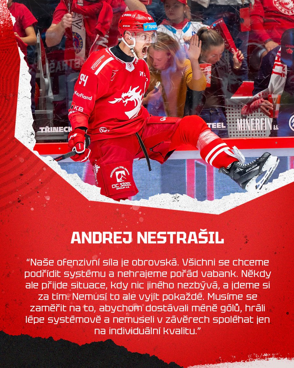 hcocelaricz's tweet photo. 🗨️ Andy Nestrašil měl proti Plzni prsty ve všem. Dva góly sám dal, na ten vítězný nahrál. Po zápase ale mluvil i o tom, na čem je potřeba ještě pracovat.
📰 Rozhovor 👉 https://t.co/0GuH6r1Ixp
#TRIvPLZ | #TELH https://t.co/nPxcMNCYHd