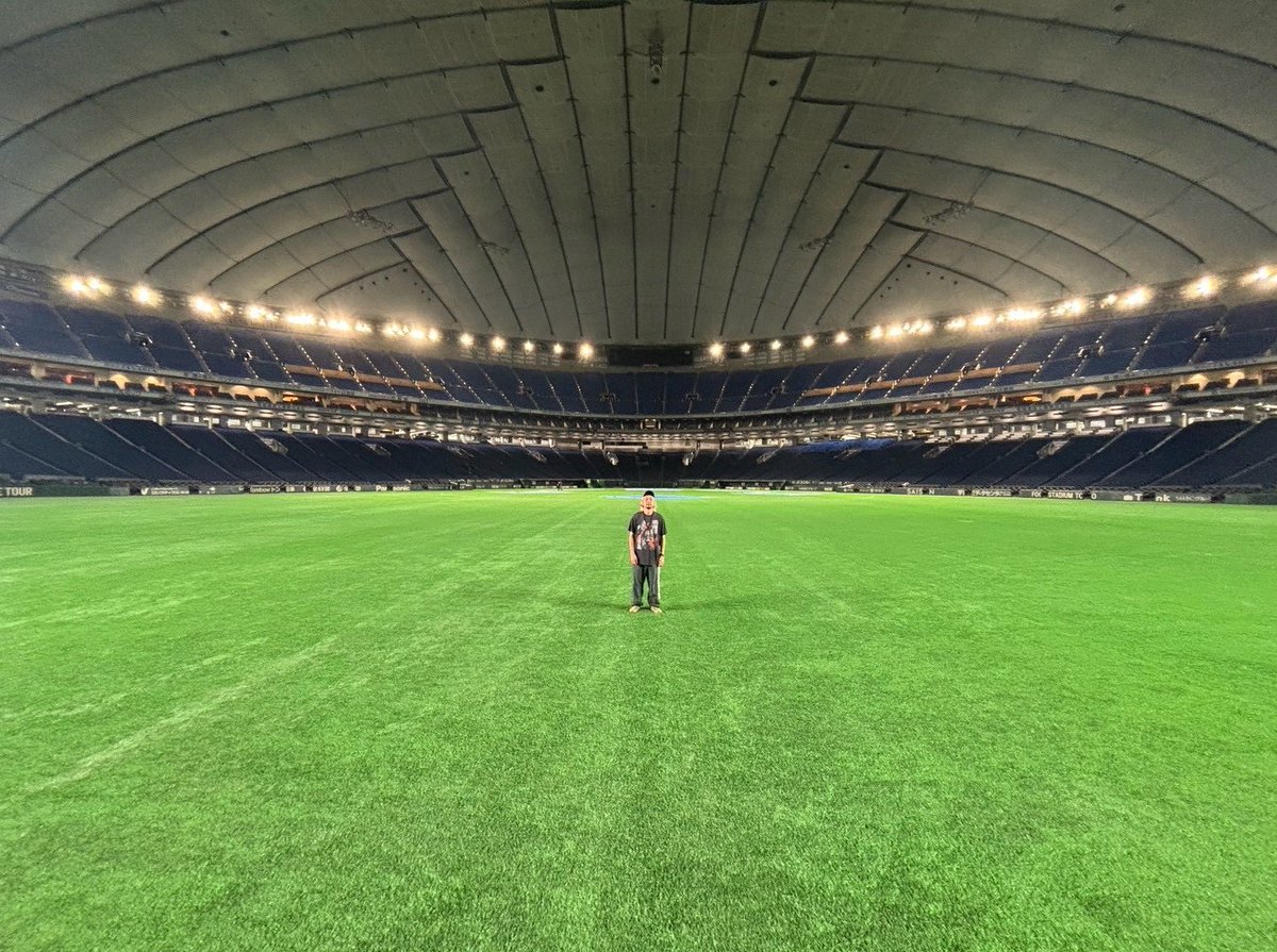 YUMA_eggman's tweet photo. ��ろしく東京ドーム!!!!!!! https://t.co/LfRh56tuPv