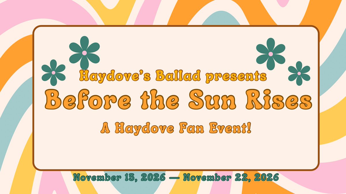 haydovesballad's tweet photo. The countdown to Sunrise on the Reaping begins! Join us for a week dedicated to Haymitch &amp; Lenore Dove and all the ways we love their story. All the details are in the slides — now let’s celebrate Haydove all the way to Sunrise! 🪿 https://t.co/ysfdconZEH