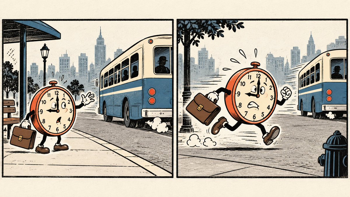 KJResearchFiles's tweet photo. "Running late." https://t.co/hgHGyhbu8K