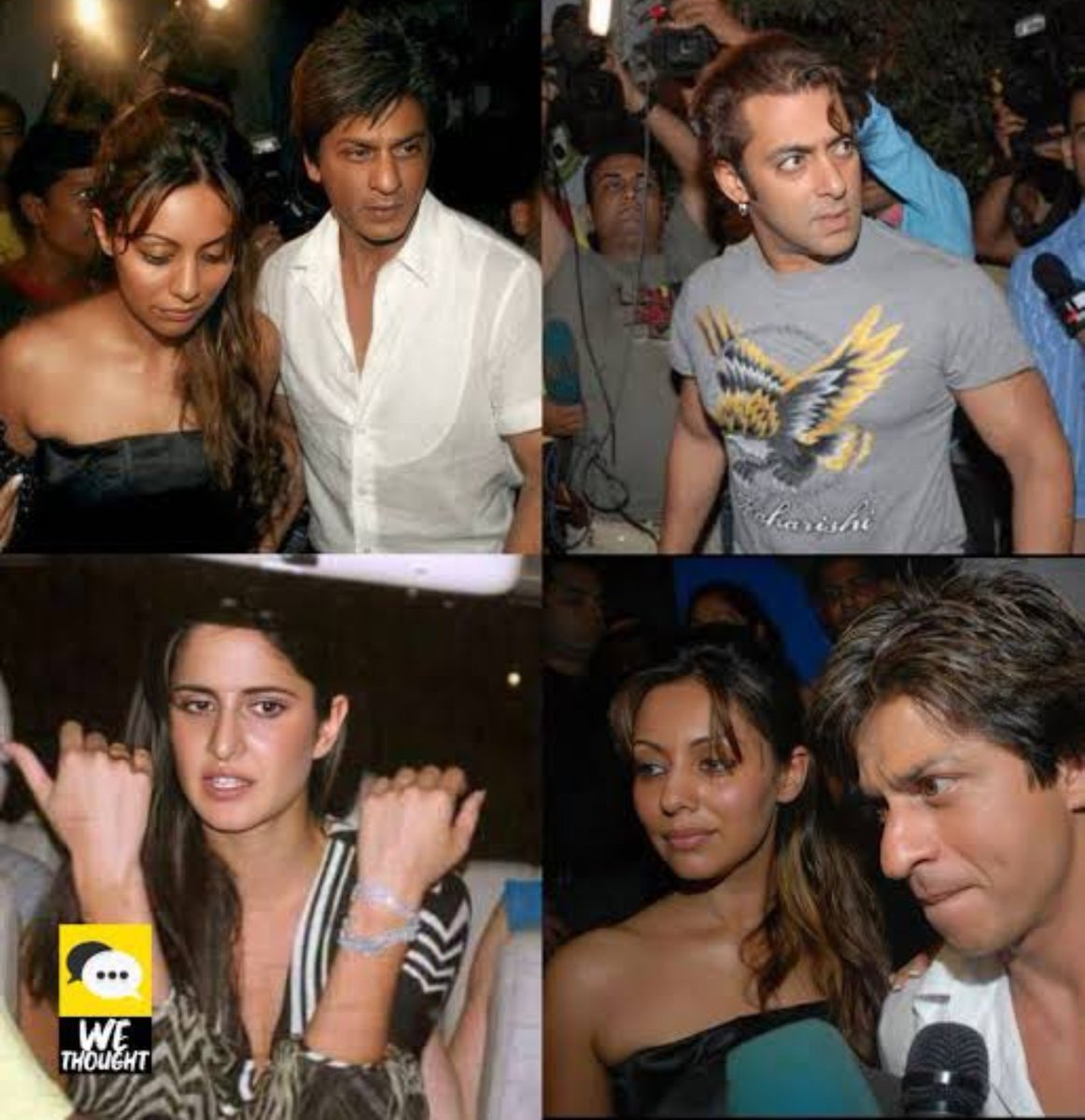 KingInThe3North's tweet photo. What exactly happened between Shah Rukh Khan and Salman Khan that night? ? https://t.co/693AsRrQuB