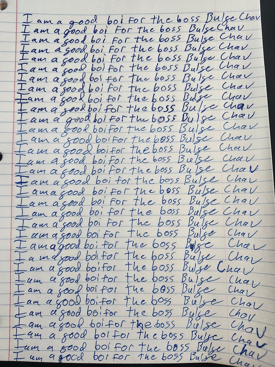 BulgeChav's tweet photo. Little task for a good fag ππ
#fagtasks #lines #goodsub #chavmaster #chavboss #domchav https://t.co/TUFtIU0oiS