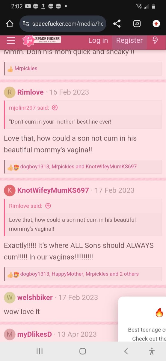 MildredFer62206's tweet photo. #momsonbonding #momsonincest #momsonsex https://t.co/DobKJkntni