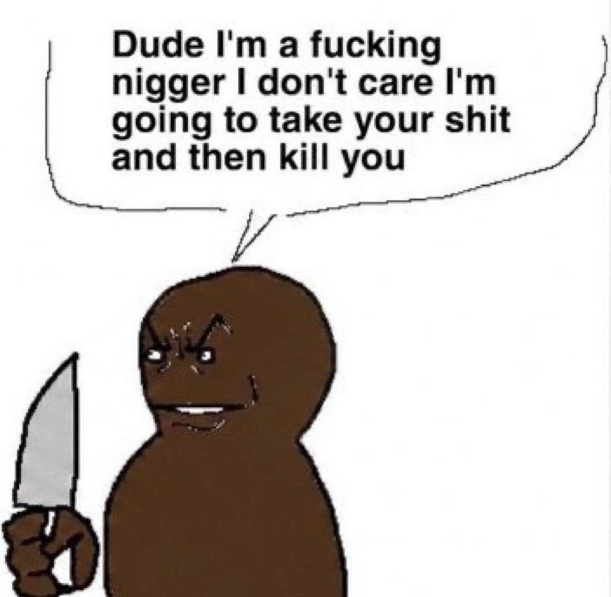 overkillls's tweet photo. @JumpinJackMask @backonoxys @Imapieceof44575 @InDaFlesh07 Nigga blocked me lmaooo #COLONIZED #BIOGICALLYDEFEATED #BLACKEDAMERICA https://t.co/smMxCNlMkT