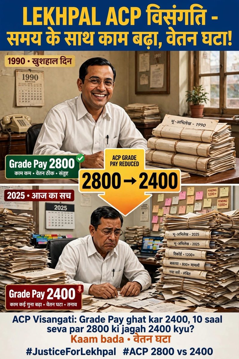 vikas_chowdhri_'s tweet photo. लेखपालों की मांगें किसी एक जिले की नहीं, पूरे संवर्ग से जुड़ी हैं। सभी लंबित विषयों पर समग्र निर्णय आवश्यक है। #JusticeForLekhpal
@Lekhpalsanghbbk https://t.co/6AmV4ZgMD4