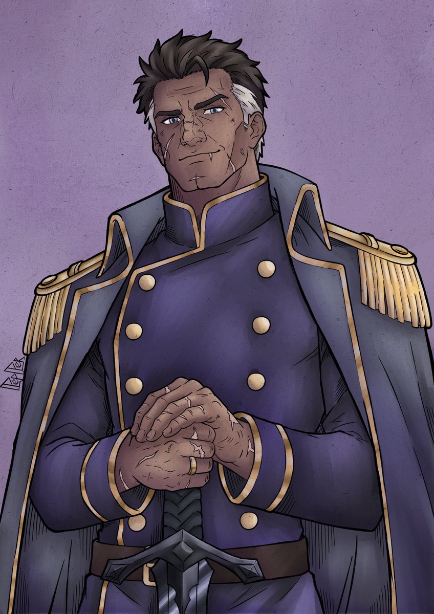 Pepperofdiamond's tweet photo. Another D&amp;D drawing! At this rate, I'm going to end up drawing the whole party myself. This is Roque, he's in the same campaign as the giant lady from the other day, and they've almost killed each other more than once.

#dnd #ttrpg #DnDcharacter https://t.co/djMvlLYG1D