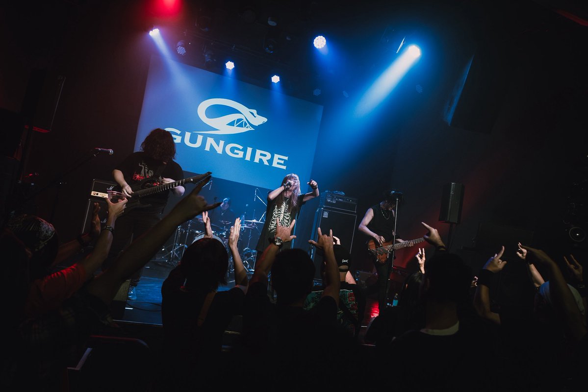 gungire_band's tweet photo. 六本木Unravel Tokyo🤘ご来場いただいた皆様、出演者&amp;スタッフの皆様ありがとうございました🔥🔥🔥

次のライブは9/25(金)初台WALLです！
📸: @sasz_photo 
#GUNGIRE https://t.co/aY7w9MPco5