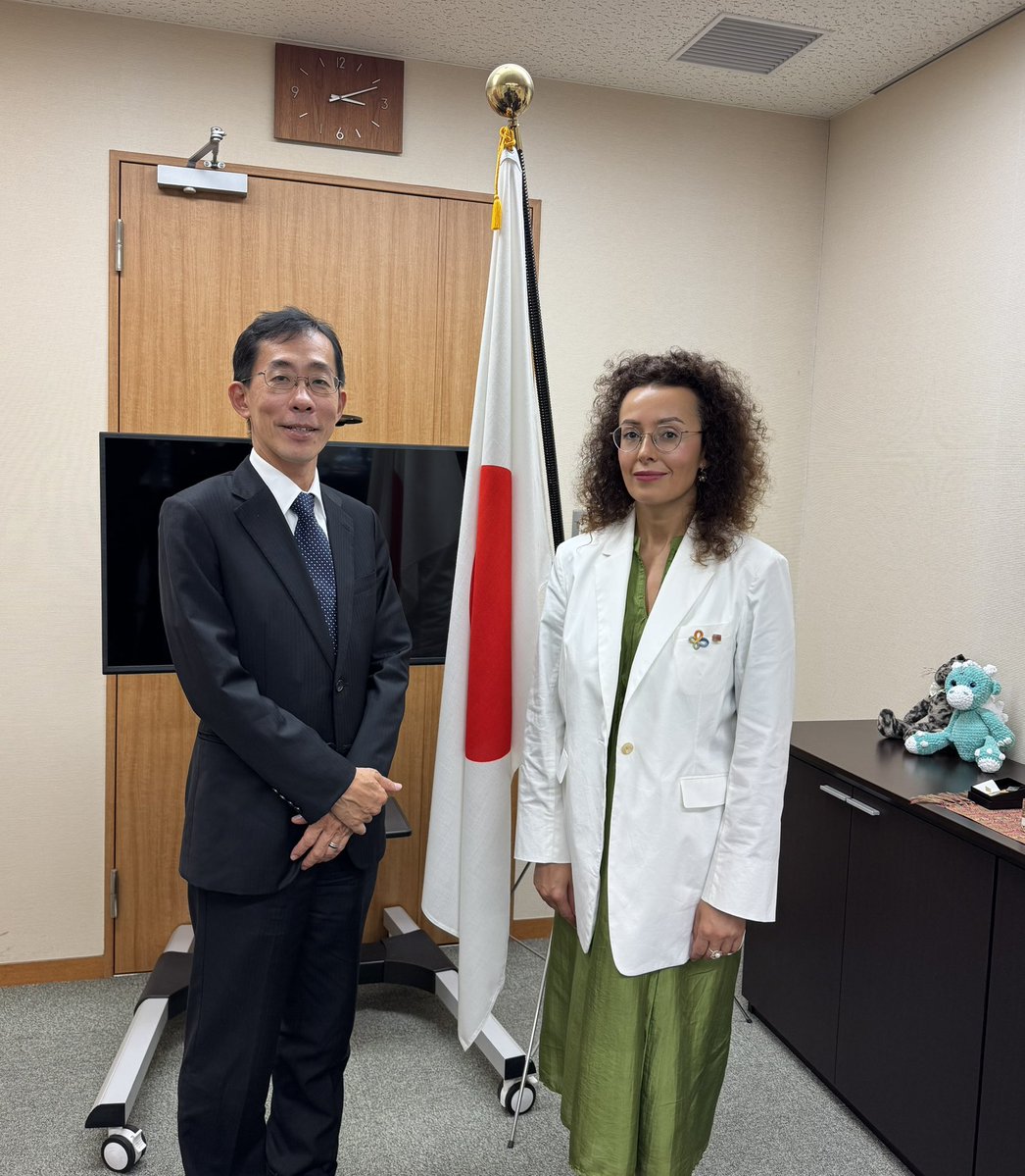 MonicaSimonian's tweet photo. 新たに外務省欧州局審議官に就任された石垣友明氏 ( @TomoakiIshigaki )と、建設的な意見交換を行いました。
今回の協議を通じ、アルメニアと日本の関係がさらに強化されていくことを確信しています。
石垣氏の重要な責務を担う新たなポストでのご活躍を心よりお祈り申し上げます。
@MofaJapan_jp https://t.co/UYqdYlvbVL