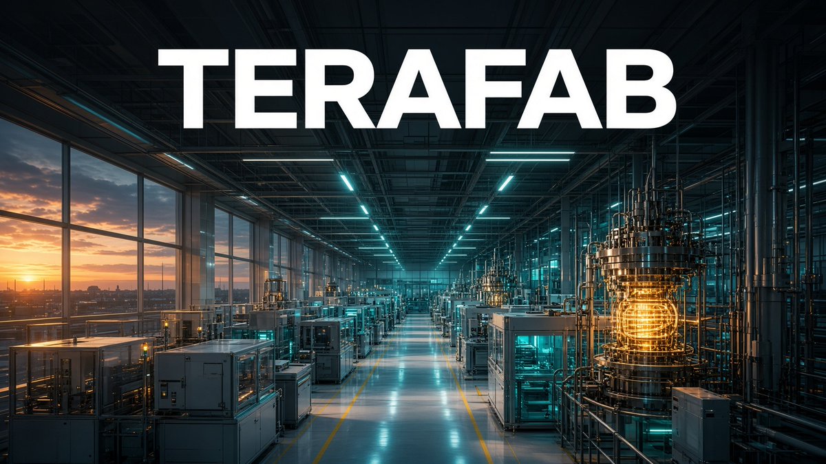 arthur_win8's tweet photo. TERAFAB
Updated 2026-09-20
Sources: your TeraFab bookmark folder (214 posts).

NEW TODAY
- Folder now 214 posts (1 new vs 213 on Sep 19)
- Testers (LaceyPresley, Sep 19): most interesting thing about Terafab isn’t chip volume but collapsing the feedback loop — today’s AI processor path means coordinating architecture → foundry → memory → packaging across a distributed supply chain (vertical / under-one-roof implication). Still Testers.

WHAT IT IS
- Official Tesla (Mar 22, 2026): TERAFAB — joint with SpaceX & xAI; “largest chip manufacturing facility ever (1TW/year)”; logic, memory & advanced packaging under one roof; closes the gap because all chipmakers combined cannot supply Optimus + solar-powered AI-satellite demand even by 2030 projections.
- Official SpaceX (Apr 7, 2026): Intel is joining Terafab; same “logic, memory, and advanced packaging under one roof” framing.
- Elon (Aug 7, 2026): “Terafab will be 50 times the size of the Pentagon when complete.”
- Testers quoting Elon (announcement): goal >1 TW compute/year with ~80% for space and ~20% for the ground; buy all available Samsung/TSMC/Micron output and still fall short (~2% of needed capacity).
- Testers (LaceyPresley, Sep 15): deep-dive on the 80/20 split — Terafab reframed as primary manufacturing engine for off-world AI (not a standard auto/robotics chip plant); 20% AI5/AI6 earth edge-inference + HBM for FSD/Cybercab/Optimus; 80% D3 space-hardened for Starmind orbital servers (radiation hardening / redundancy). Still Testers.
- Testers (JOBhakdi, Sep 17): Terafab framed as a “city” for the fragmented semiconductor supply chain — not a single fab / memory plant / Tesla answer to TSMC. Primary source behind prior herbertong quote. Still Testers.
- Testers (muskonomy / cb_doge, Aug 25–26): Comptroller-filing rundowns describe a SpaceX-planned, vertically integrated campus (design, photomask, wafer fab, advanced packaging, system integration), including tester mentions of sub-2-nanometer-class tech, on-site power generation, and a space-compute test facility. Process-node / campus-feature detail remains Testers unless Official restates it.
- Not a consumer product. It is the chip plant for Optimus, vehicles/FSD, Starlink / orbital AI, and related stacks.

HOW IT WORKS
- Official: one roof for design → fab → memory → packaging (and, per announcement rundowns, masks / test in the Austin precursor).
- Testers (LaceyPresley, Sep 19): the interesting part isn’t chip count but collapsing the feedback loop — today’s AI processor path coordinates architecture → foundry → memory → packaging across a distributed chain; Terafab’s under-one-roof pitch is that collapse. Still Testers.
- Testers quoting Elon: U.S. has zero high-volume computer memory fabs in production today; Terafab is meant to cover logic + memory + packaging because supplier best-case still undershoots demand.
- Testers (joehansen / LaceyPresley / SciTechera quoting Elon “FEL FTW”): render’s central ring read as a Free Electron Laser / accelerator light source — centralized EUV for many scanners instead of per-tool tin-plasma. Aug 23 LaceyPresley dump post: utility-scale ERL-FEL as a shared “photon power plant,” tunable toward 6.7 nm Beyond EUV. No working Terafab FEL shown in this dump; xLight / NIST $150M FEL prototype talk is tester context only.
- Testers (joehansen, Sep 13 citing Elon in Austin): mask shop in the same building as the wafers — logic, memory, packaging, test, and lithography masks under one roof; recursive loop make → test → cut a new mask → run again. Still Testers (aligns with prior closed-loop pilot at Austin / Giga Texas Advanced Technology Fab before Grimes scales).
- Testers (herbertong quoting JOBhakdi, Sep 16): Terafab framed as not beating NVIDIA but building the fabs / packaging / power / partner network NVIDIA can’t alone — “city for the US semiconductor industry.” Still Testers.
- Testers (JOBhakdi, Sep 17): analyze Terafab as an integrated manufacturing city (lithography / fab / packaging supply chain), not one plant competing with TSMC. Still Testers.
- Testers (tslaming event rundown): start by buying all available Samsung / TSMC / Micron output; those suppliers’ max expansion still << terawatt need; Austin mega-fab is the fast iteration node, Grimes is the scale node.
- Testers (pbeisel / CernBasher): long-term Tesla/SpaceX success framed as hinging on Terafab feeding Starship mass-to-orbit and Starmind orbital compute — dump theme, not Official product names in the Tesla/SpaceX Terafab posts here.
- Testers (LaceyPresley, prior day): proposed Terafab–Intel 14A path framed as changing manufacturing / capacity (RibbonFET 2, PowerDirect, High-NA EUV, 3D integration) — process-node detail remains Testers unless Official restates it.

SITE / LOCATION
- Full-scale site: Grimes County, Texas (east of College Station / Brazos Valley; testers cite Gibbons Creek / old power plant area). Sen. JohnCornyn: SpaceX & Tesla fab in Grimes County; thousands of jobs; community/school investment (senator post, not company Official).
- Testers (SERobinsonJr, Sep 11): College Station City Council reviewed Grimes Terafab — staff said project could drive >14% of Brazos Valley population growth over next decade and will strain roads/infrastructure (Councilman Bob Yancy quoted). Testers/local, not Official.
- Land (Testers, Aug 21–22): WIT TECH LLC — 4,619.71 acres / 20 parcels (Grimes Central Appraisal District / KBTX). CONFLICT: earlier tester “~6 square miles” (~3,840 acres) and “~2,300 acres” footprint posts disagree; prefer the dated CAD 4,619.71 figure and label the others Testers.
- Precursor: Testers (JoeTegtmeyer / LaceyPresley) — Advanced Technology Fabrication / chip R&D fab at Giga Texas East Campus (~100 mi west of Grimes). Complementary to, not a substitute for, Grimes Terafab.
- CONFLICT: early Mar announcement testers said “at Giga Texas”; Jul testers (joehansen) — Elon: final location “announced soon,” too large for Giga Texas campus; Aug dump treats Grimes as the scale site and Giga as the pilot. Prefer Aug site reports over Mar “at Giga” shorthand.
- Testers (TeslaBoomerMama, Sep 10): clarifying SpaceX records suit — tax deal already public; what’s in court is the file. Grimes County approved a 10-year 100% county property-tax abatement in exchange for $10M upfront (already paid) and $20M/year in lieu of taxes — Testers recap, not Official.
- Tax / local (Testers): Grimes County TIRZ / tax breaks (commissioners 4–1; framed around a $55B project); Anderson-Shiro CISD & Iola ISD property-tax exemptions (~48% burden cut) pending Governor agreement — now joined by Aug 25–26 tester reports of signed Comptroller / Anderson-Shiro CISD agreements (Phase 1 plus Phases 2–3 portions). Testers: incentive was decisive vs Arizona / New Mexico / Nevada.
- Hiring locale (Testers TeslaZoa Aug 23): Construction Logistics Supervisor posting listed in College Station, Texas — consistent with Grimes / Brazos Valley buildout geography in this dump.
- Testers (TeslaNewswire, Aug 30): Terafab to be partially solar-powered; nearby land insufficient for all required energy from solar alone; gas plant for additional power; Tesla Megapacks help stabilize power quality needed for semiconductor production.

CONSTRUCTION / RAMP
- Testers (JoeTegtmeyer, Sep 10–11): Grimes Terafab foundation construction already underway — long rectangular graded area with footing excavation rock (possibly first part of main structure); Sep 11 morning VIDEO (“almost unbelievable progress,” first part of foundation); later Sep 11 VIDEO: main-foundation footing square excavations, rebar cages, additional grade — “very surprising development.” Testers, not Official.
- Testers (LaceyPresley citing Elon, Sep 16): equipment already being ordered for Austin R&D fab with a target of producing something useful by end 2027; companies already doing semiconductor packaging (earliest practical leverage while front-end fab climbs). Watch process node / wafer starts / defect density / packaging throughput / memory integration — not just footprint. Testers.
- Testers (niccruzpatane quoting Elon + JoeTegtmeyer flight, Sep 17): ATCF at Giga Texas may ship something useful before end of next year — design/test/revise before Terafab scale; this week’s flight shows ground-slab pour over moisture barrier, rebar for more pours, tall crane assembled. Complements prior LaceyPresley end-2027 useful-output note. Testers.
- Testers (SERobinsonJr / JCChristopher, Sep 5–7): first Grimes Terafab flyover (Labor Day weekend footage). Four-part map: earthworks clearing SE of Gibbons Creek Reservoir (plus eastern lake to drain); 348.59-acre Millennium Power parcel W of reservoir by Grimes County Substation (photos only — No Drone Video); WIT TECH Navasota River intake (3.83-acre pump station ~11,000 gal/min + 1-acre intake/low dam for stormwater diversion); 433.79-acre energy parcel NW between old coal plant site and 210 MW Grimes County Solar Farm (use undesignated). Baseline for future buildout comparisons — Testers.
- Testers (JoeTegtmeyer Aug 13/20/24, SawyerMerritt, TeslaZoa Aug 24): Grimes Phase 1 construction started — clearing, tree removal, initial grade; drone overflight approved by Tesla. Aug 24 TeslaZoa: land clearing / early site prep advancing; Phase 1 of 10 on the western edge near Gibbons Creek Reservoir. JoeTegtmeyer Aug 24: photo update (images; video promised).
- Testers (TeslaZoa Aug 23): Tesla hiring Construction Logistics Supervisor (College Station) to stand up site logistics from zero — earthwork, temporary utilities, site development, warehouses, materials, tools, equipment, fleet, deliveries.
- Testers (JoeTegtmeyer): Giga Texas East Campus precursor broke ground Apr 2026; foundation work active (GeoPiers, footings, rebar, pours, odd-shaped excavation). Aug 28 VIDEO: E Adv Chip Fab foundation construction continues (tester notes a unique foundation design).
- Testers (cb_doge citing signed Phase 1 agreement): construction period Dec 1, 2026 through Dec 31, 2028; 10-year incentive 2029–2038.
- Testers (cb_doge / tslaming): Phase 2 construction 2029–2031, Phase 3 2032–2034. Construction testers cite ~11,300 direct workers/year on those later phases. Still tester schedule, not Official Tesla/SpaceX.
- Testers (marsrepublica citing filings / Elon): ~11-year window 2026–2037; meaningful production often pegged ~2029 — tester schedule only.
- Testers (MarioNawfal / travel_invest): ~3,000 jobs = Phase 1 opening act only. Later-phase testers cite ~617 permanent jobs per phase (Phases 2+3 combined ~1,234).

CHIPS / PRODUCTS
- Official Tesla: 100–200 GW of chips for Optimus alone, plus terawatts for solar-powered AI satellites; 1 TW/year facility target.
- Testers (pbeisel, Sep 11): 1 TW/year = fab output of AI compute capacity (~1,000 GW aggregate chips produced annually), not a 1 TW data center on the land — clarification of Official 1 TW/year framing. Testers.
- Testers quoting Elon / event: 100–200B custom AI + memory chips/year class of ambition; ~80% space / ~20% ground split.
- Testers (teslayoda / LaceyPresley): families discussed — edge-inference (AI5/AI6 for FSD/Optimus), space-hardened / D3-class orbital compute, high-bandwidth memory.
- Official SpaceX: Intel joining. Testers also cite Intel 14A process interest and Elon/Intel meeting talk — treat process-node detail as Testers unless Official restates it.
- Testers (cb_doge, Sep 15): South Korea’s Hanmi Semiconductor secured a deal to provide advanced packaging equipment for Terafab’s AI chip production line — first Korean back-end equipment maker; follows HPSP’s front-end equipment order in June. Testers.
- Testers (SERobinsonJr citing Korea Economic Daily, Sep 17): Hanmi Semiconductor reportedly signed a PO with Terafab for packaging tools on AI system semiconductor lines — grain of salt / not confirmed; reinforces prior cb_doge Hanmi packaging-equipment note. Testers.
- Testers (niccruzpatane quoting Elon): ~25% of output (~250 GW/yr) for Optimus — tester attribution.
- Testers (muskonomy / cb_doge): sub-2-nanometer-class tech + space-compute test facility mentioned in Comptroller-filing rundowns — Testers, not Official.

FUNDING / SCALE
- Elon: 50× Pentagon when complete. Testers quoting Elon: ~100M sq ft (~10× Giga Texas).
- Phase 1: Testers (SawyerMerritt / teslaownersSV / marsrepublica / Aug 25–26 Comptroller rundowns) — $16.8B. Most repeated near-term figure.
- Testers (cb_doge / tslaming / muskonomy, Aug 25–26): Phases 2 and 3 ~$23.8B each (~$47.7B combined) on Anderson-Shiro CISD portions; four-phase master plan testers cite ~$119B. nextbigfuture instead says $17–30B per phase every 3 years — do not collapse.
- CONFLICT — total cost: Testers cite $55B (Grimes County project framing), $55B–$119B, and $119B full build; early May tester post said $20–25B “at Giga Texas.” Do not collapse these into one number; Phase 1 $16.8B is the most repeated near-term figure; Aug 25–26 tester Comptroller rundowns are the source of the more specific $23.8B / $119B later-phase numbers.
- Testers: SpaceX-led Grimes build; Tesla-led mini / research fab at Giga; Optimus robots to help build out (Official Tesla names millions of Optimus in the vision).
- Testers (SawyerMerritt): Tesla filed “Tesla Terafab” wordmark + TERAFAB logo trademarks (May 2026 filing note in dump).
- Local economic spillover (Testers cb_doge citing Greater Brazos Partnership): other firms calling Brazos Valley since announcement; local leaders estimate ~15% of regional growth over a decade — tester/local-report only. Sep 11 SERobinsonJr: College Station council staff said >14% of Brazos Valley population growth over next decade — same ballpark, still Testers/local. Aug 25–26 testers add ~$5.3–$5.36B state/local tax revenue over 38 years on Phases 2+3 portions (~$2.49B Anderson-Shiro CISD; ~$1.45B Grimes County property tax) — still Testers citing filings.
- Testers (cb_doge citing Goldman Sachs): Terafab Phase 1 ~$16.8B called a major new driver of chip-equipment growth in Goldman’s Logic & Other forecast; Goldman WFE $150.3B / $217.5B / $280.9B for 2026–2028 — tester attribution of Goldman, not Official.

USEFUL WORKFLOWS
- Separate the two sites: Giga Texas East Campus = R&D / Advanced Technology Fab (already pouring); Grimes County = full-scale Terafab Phase 1 (clearing/grade + early logistics hiring; testers now also cite a signed Phase 1 tax agreement). Do not merge them.
- Scale claims: anchor on Official Tesla 1 TW/year + Elon 50× Pentagon; treat 100M sq ft, 80/20 split, chip counts, and Optimus % as Testers quoting Elon.
- Money: use Phase 1 $16.8B; treat Phases 2+3 ~$23.8B each / ~$119B four-phase as Testers citing Comptroller filings; flag $55B / $17–30B/phase / $20–25B as conflicting Tester figures. Do not collapse.
- Land: prefer Aug Grimes CAD 4,619.71 acres (WIT TECH); flag older ~6 sq mi / ~2,300 acre posts.
- FEL: “FEL FTW” + Aug 23 ERL-FEL / “photon power plant” / 6.7 nm Beyond EUV are tester reads — interesting direction, not a shipped light source in this dump.
- Stack read: Terafab (chips) → Starship (mass to orbit) → Starmind (orbital compute) is tester framing (pbeisel / CernBasher), consistent with Official Tesla’s solar-AI-satellite + launch-mass story.

KEY LINKS
- Folder:
- Testers 80/20 off-world AI deep-dive (LaceyPresley Sep 15):
- Testers Hanmi packaging equipment (cb_doge Sep 15):
- Testers not-vs-NVIDIA / semiconductor city (herbertong Sep 16):
- Testers Austin R&D fab equipment / end-2027 (LaceyPresley Sep 16):
- Testers mask shop under one roof / recursive loop (joehansen Sep 13):
- Official Tesla Terafab announcement:
- Official SpaceX Intel joining:
- Elon 50× Pentagon:
- Testers WIT TECH / 4,619.71 acres:
- Testers Giga Texas precursor update:
- Testers Giga E Adv Chip Fab foundation continues (NEW):
- Testers Grimes foundation underway (JoeTegtmeyer Sep 10):
- Testers Grimes foundation progress VIDEO (JoeTegtmeyer Sep 11):
- Testers Grimes foundation VIDEO footing/rebar (JoeTegtmeyer Sep 11 later):
- Testers College Station council / >14% Brazos growth (SERobinsonJr):
- Testers 1 TW = fab output not data center (pbeisel):
- Testers Terafab reaction media (LunarCitizens):
- Testers tax-abatement / records-suit clarify (TeslaBoomerMama):
- Testers Grimes first flyover 4-part (SERobinsonJr):
- Testers first flyover wrap (JCChristopher):
- Testers Grimes construction start:
- Testers ERL-FEL / photon plant framing:
- Testers College Station construction logistics hire:
- Testers signed Phase 1 tax agreement (NEW):
- Testers Phases 2+3 Comptroller agreements (NEW):
- Testers Phases 2+3 rundown (NEW):
- Testers Comptroller J0036/J0037 cite (NEW):
- Testers Goldman WFE / Phase 1 equipment (NEW):
- Testers Gibbons Creek Phase 1 of 10 site prep (NEW):
- Testers Aug 24 site photos (NEW):

SOURCE: 175 timeline posts from the TeraFab bookmark folder (id 2032907761340567601), Mar 14–Aug 28, 2026. Nested quotes dropped. Dump-only; acreage and funding conflicts flagged above.
- Testers Terafab partial solar + Megapack power quality (NEW):
