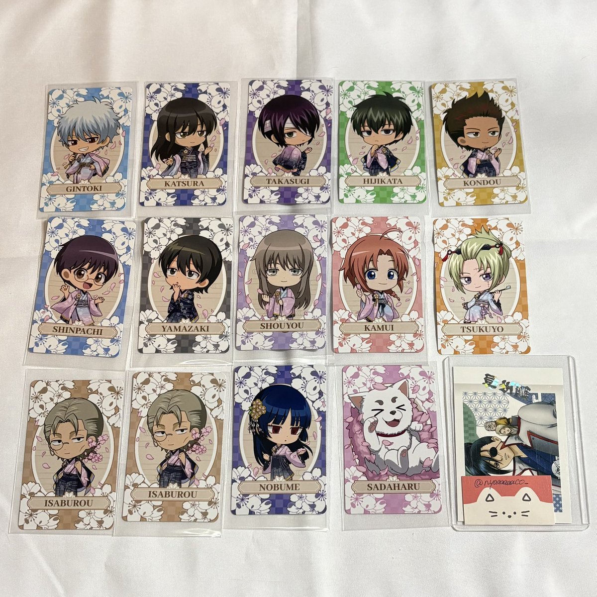 nyaaaaaaco_'s tweet photo. 【 交換 】 銀魂  銀魂日和 ハナビヨリ 特典

求  異種 柳生九兵衛
譲  画像

※郵送のみ
※返信にお時間頂きます

異種交換となる為絵柄によってはお断りする場合もあります。ご了承ください。
お気軽にお声掛け頂けますと幸いです🙇🏻‍♀️ https://t.co/lZgAWS9itN