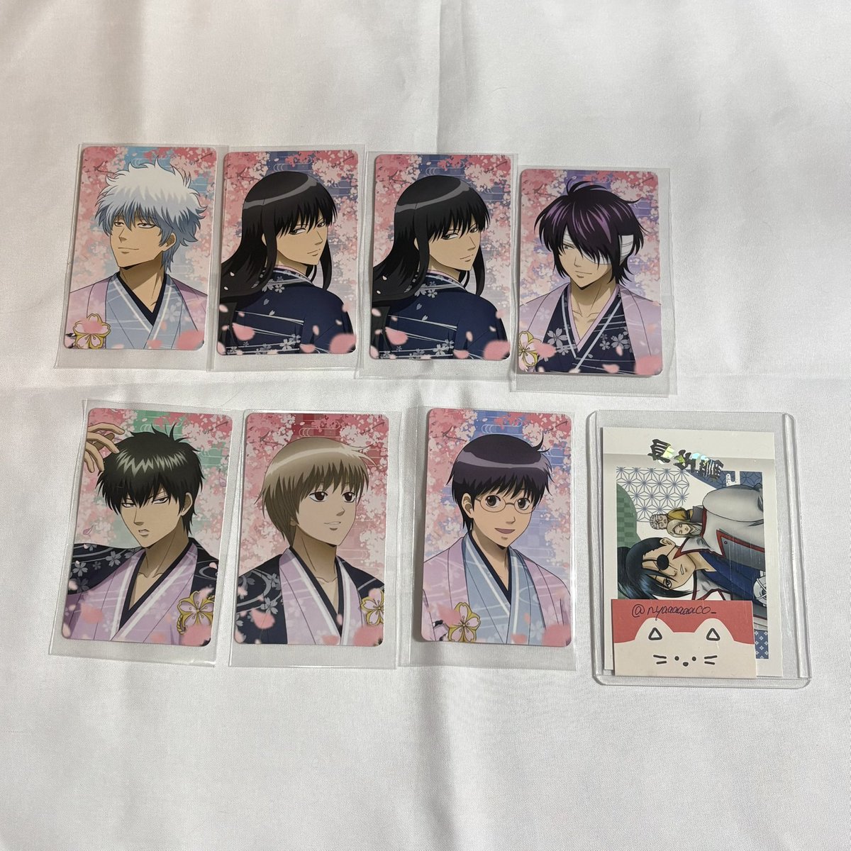 nyaaaaaaco_'s tweet photo. 【 交換 】 銀魂  銀魂日和 ハナビヨリ 特典

求  異種 柳生九兵衛
譲  画像

※郵送のみ
※返信にお時間頂きます

異種交換となる為絵柄によってはお断りする場合もあります。ご了承ください。
お気軽にお声掛け頂けますと幸いです🙇🏻‍♀️ https://t.co/lZgAWS9itN