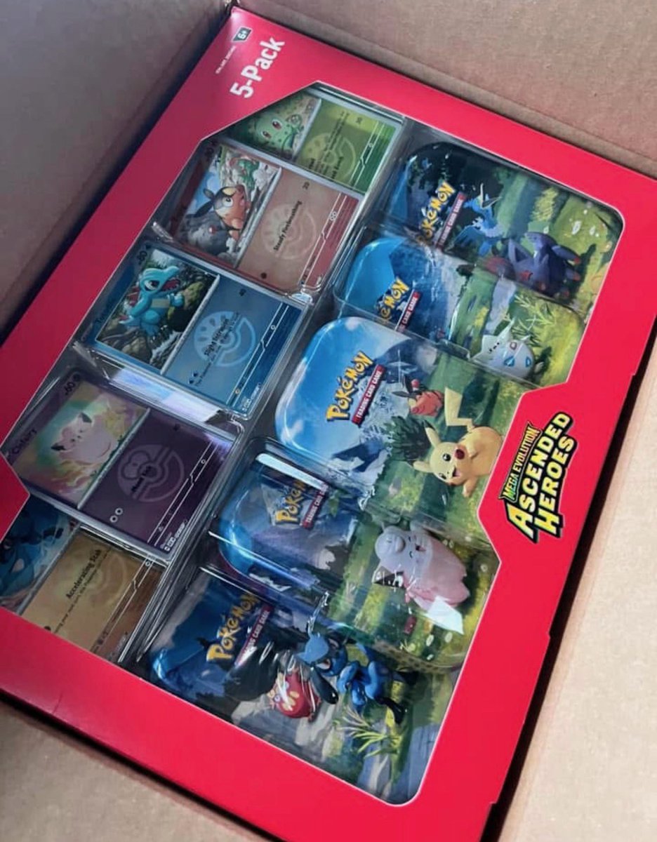 PokemonTCGDealz's tweet photo. Ascended hero’s mini tins are dropping at Costco starting this morning ✅
Maybe worth checking your local Costco https://t.co/bNrEMupXOA