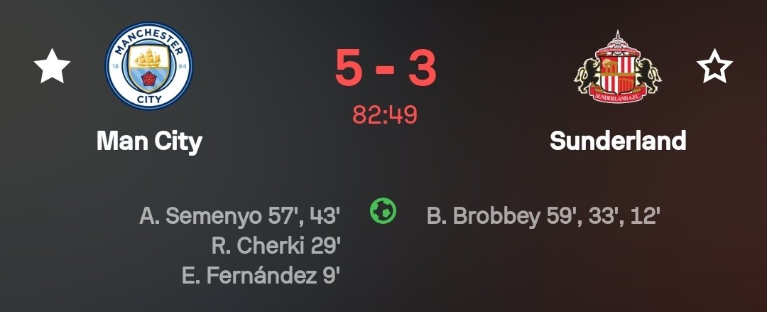 ultimate_kombo's tweet photo. Barcelona score 5 oh it a Farmers league 

Manchester City score 5 the premier League is incredibly tough 

Manchester City have not even been half has decent as Barcelona this season but here they are heading into the international break with 100% record https://t.co/w7sBNAmYjo
