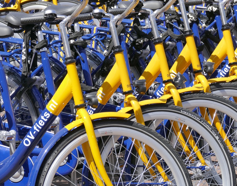wimdaniels's tweet photo. Gisteren op een station weer eens een OV-fiets gehuurd. Die fietsen, de staat ervan, de wijze waarop je ze kunt huren, op slot zetten, van het slot halen en terugbrengen, dat is toch echt wel heel fijn. Hulde voor de OV-fiets. https://t.co/PpFw7Ask6t