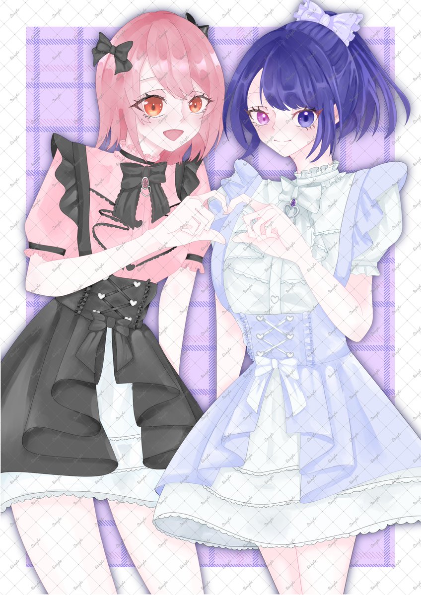 poko_ta_'s tweet photo. かわいい女の子をいっぱい描いてます🎀🫧
ふわふわキラキラが好きです！

見つけてもらえたらうれしい〜！🫶

#シルバーウィークはフォロワーさんが増えるらしい
#絵描きさんと繋がりたい https://t.co/wetFVHLldn