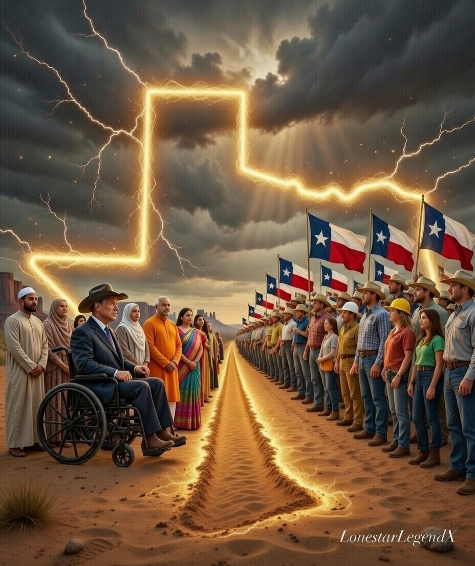 LoneStarLegendX's tweet photo. The line in the sand has been drawn. 

Which side are you on? https://t.co/RXtJ7KWdu2