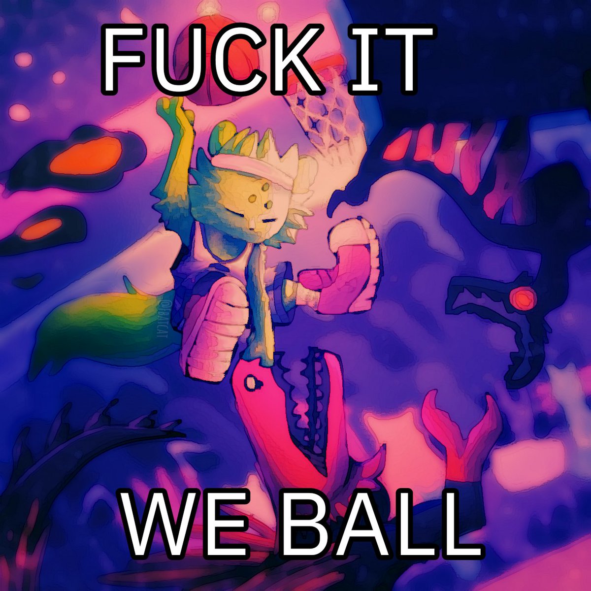 FBatcat's tweet photo. Looking at old stuff and realizing that my art peaked during my rainworld era https://t.co/a0Kbx8jiU7
