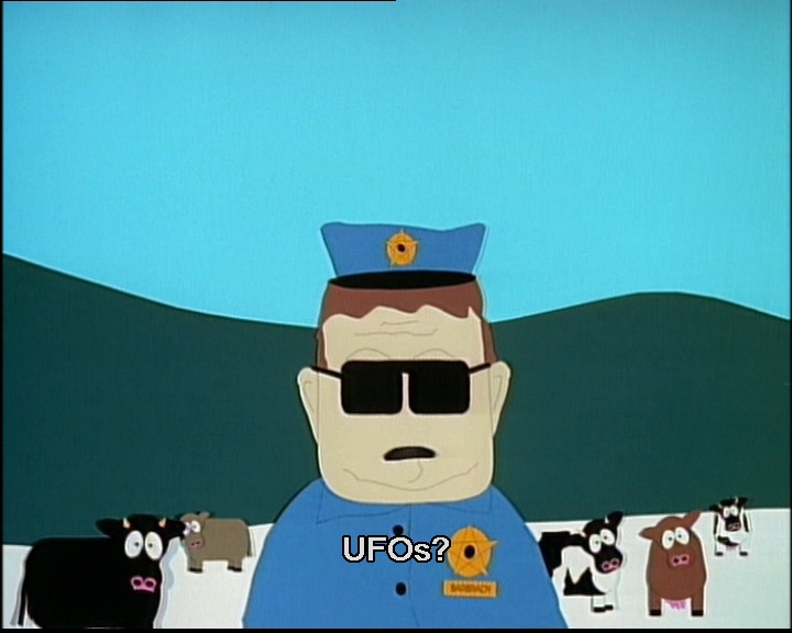 SouthParkOrder's tweet photo. S1 E1 'Cartman Gets an Anal Probe' | 138 of 567 https://t.co/U1hi0QnpiC
