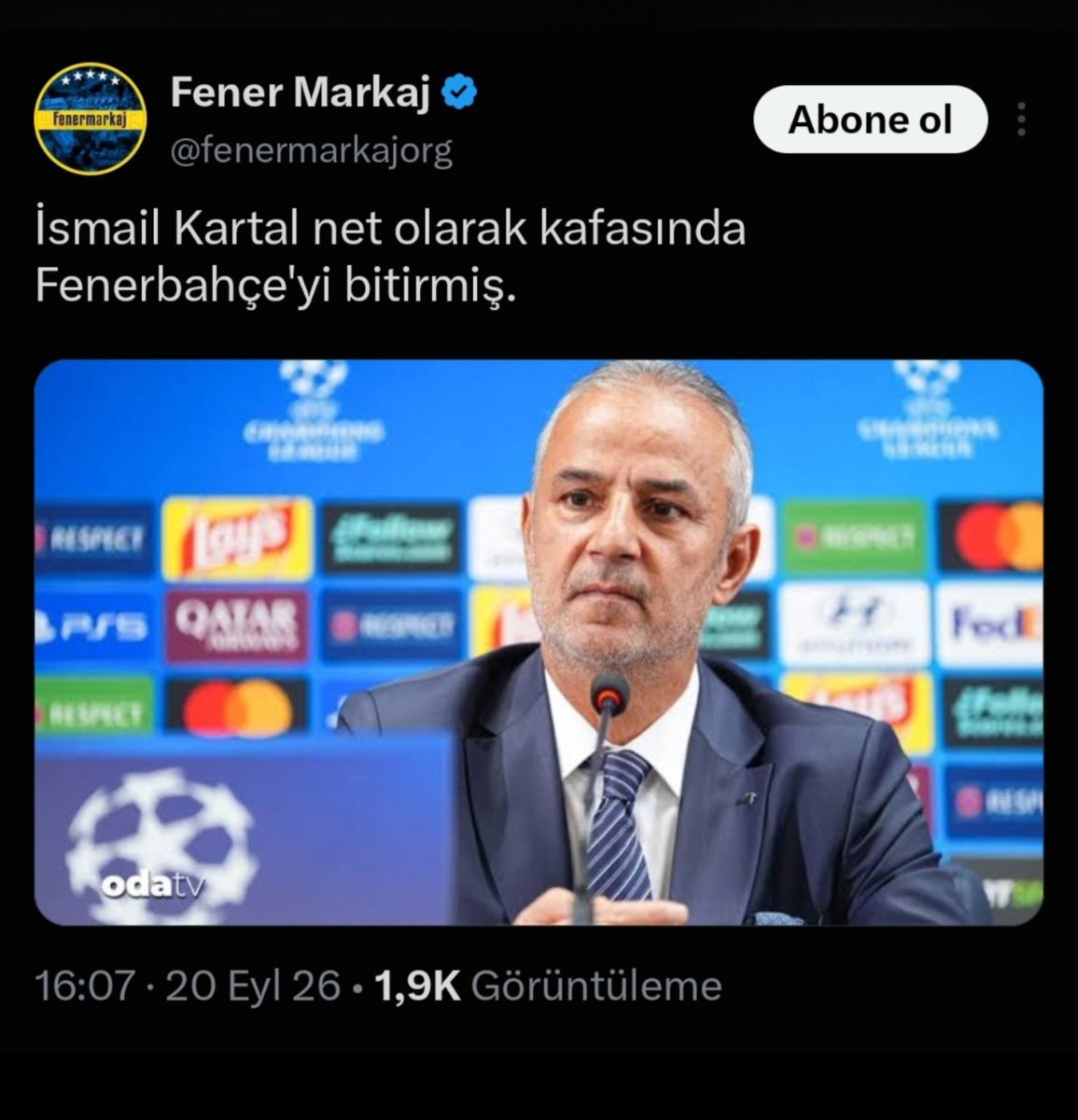 konhsimitj's tweet photo. @fenermarkajorg https://t.co/DgxBpyToMM
