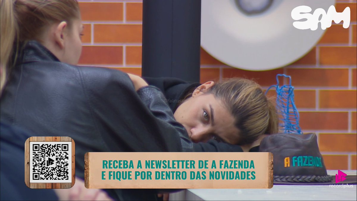 falatusam's tweet photo. ué, a fazendeira não disse que era a mônica que tava se fazendo de vítima? 🐍 #AFazenda https://t.co/9dtNX8q9Fd